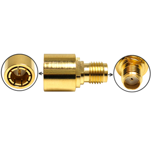 Adaptador de Conexión Rápida SMA Macho a SMA Hembra, <span class=keywords><strong>Conector</strong></span> de Cable Coaxial RF - Product Image 1