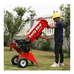 Wood Chipper Machine Home Use CS500 Gasoline Shredder Chipper Petrol Wood Chipper