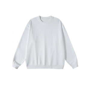 H5486 Sudaderas de Primavera con Cuello Redondo, Forradas de Felpa, de Spandex/Poliéster, 300 Gramos, Personalizadas al por Mayor, para Hombre y Mujer, Lisas - Product Image 6