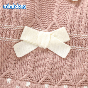 Conjuntos de Ropa para Bebé Niñ<span class=keywords><strong>a</strong></span> Recién Nacida de Nuevo Estilo 2024 con Gorros Diseño de Manga Larga y <span class=keywords><strong>Pijamas</strong></span> con Pies para Niños Pequeños - Product Image 3