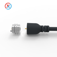 Connecteur d'alimentation magnétique circulaire 12V 3A DC, connecteur mâle-femelle pour adaptateur secteur, câble de charge à broches Pogo