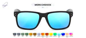 نظارات أمان ملونة من فوشيدا Z87 تلسكوبية مع عدسة زرقاء وإطار حماية للكبار - Product Image 6