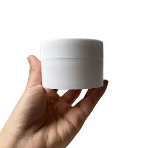 Biodegradable 3g 5g 10g 15g 20g 30g 50g 80g 100g Multi-sizes PP Plastic Cosmetic Face Cream Jar