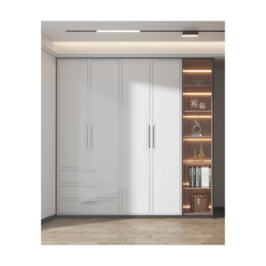 Armadio Moderno con Ante Scorrevoli Guardaroba per Camera da Letto Mobili per la Casa Armadi in Legno su Misura - Product Image 3