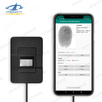 Escáner de Huellas Dactilares Único HFSecurity OS1000 con Interfaz USB, Resolución de 500 DPI, Sensor Óptico Antirrayaduras