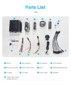 Sistema de Prevención de Colisiones con Cámara de Respaldo 1080P, Sistema de Monitoreo del Comportamiento del Conductor ADAS, Venta al Por Mayor - Product Image 6
