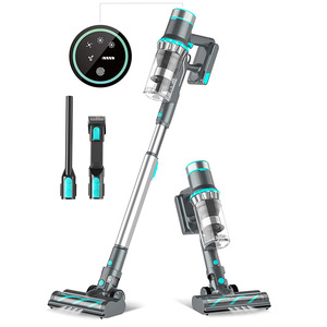 Stick <b>Vacuum</b> Cleaner 0.8L Battery Powered <b>Portable</b> For Home And Car Use With Multiple Nozzles - Product Image 1