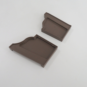 Gouttière en aluminium personnalisée en usine de haute qualité (gouttière) Capuchon d'extrémité droit et gauche en <span class=keywords><strong>marron</strong></span> - Product Image 3