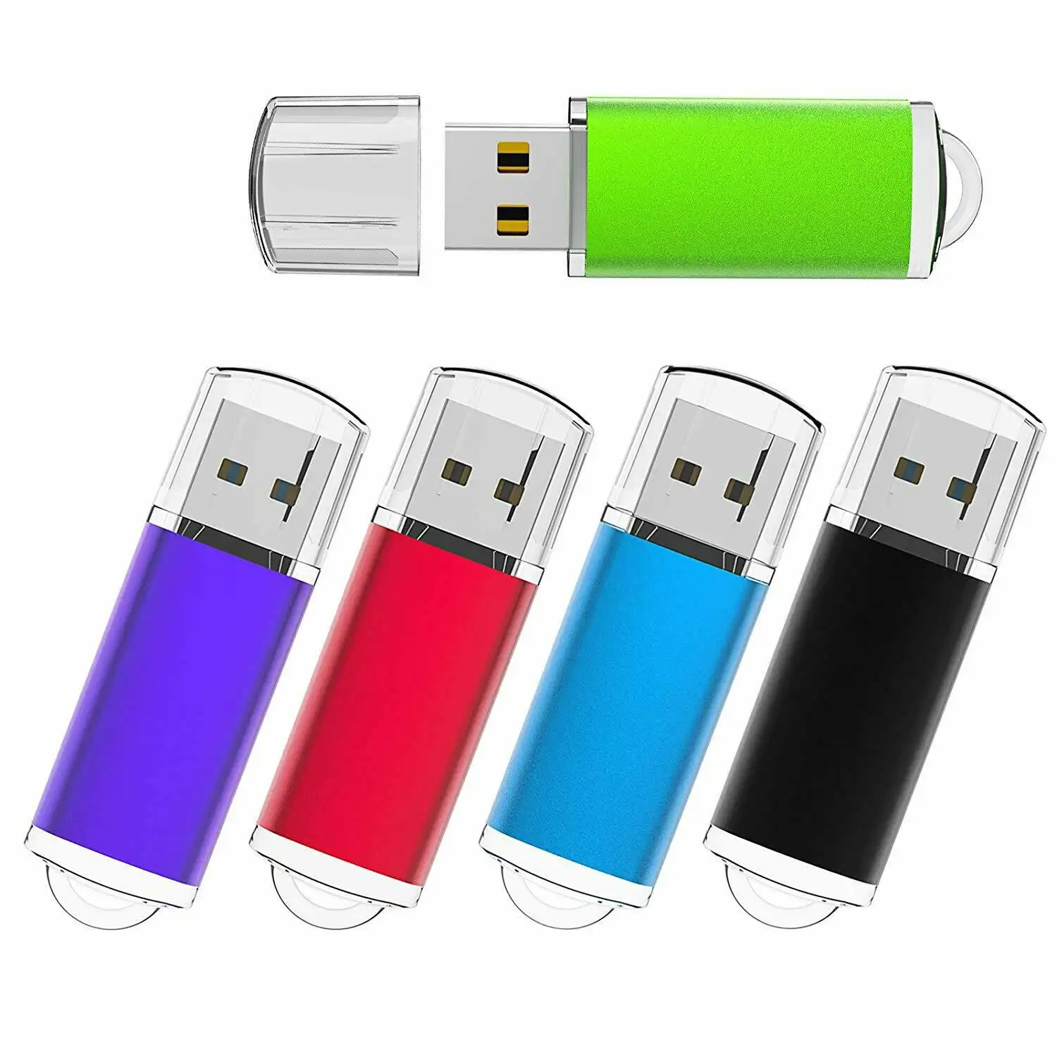 100PCS/set Colour 64GB 128GB 3.0 USB Flash Drives free laser logo Memory Stick Pendrive USB Stick Flash Disk