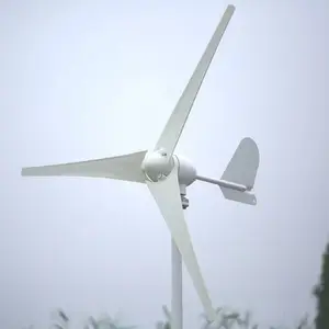 Generator energi angin pembangkit listrik tenaga angin, sistem energi hibrida 10KW Off Grid angin Solar Hybrid