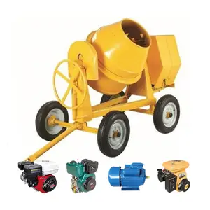 Pioneer Mobile Self Loading Truck 3 Single-phase-electric-concrete-mixer-motor Concrete Mixer With Crane