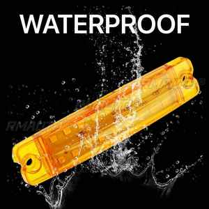 Luz de Posición Lateral para Camión de 18 LED y 24 V, Luz de Advertencia, Indicadores, Lámpara de Señalización para Autobús, Camión, Caravana, Cámper - Product Image 3