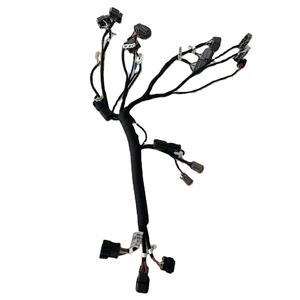 Kunden spezifische Motorrad-Industrie kabel Yachten Anhänger Bagger Kabelbaum lösungen Stecker Buchsen PTFE - Product Image 1