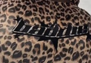 Женский спортивный костюм с леопардовым принтом, 2025 - Product Image 2