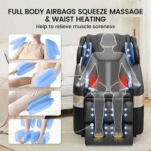 REALRELAX Fauteuil de massage à gravité zéro personnalisable avec audio Bluetooth et massage des hanches - Product Image 5