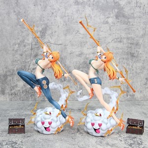 Figurine d'anime en PVC <span class=keywords><strong>de</strong></span> 30 cm, Nami avec effet <span class=keywords><strong>de</strong></span> <span class=keywords><strong>foudre</strong></span> nuageuse <span class=keywords><strong>de</strong></span> <span class=keywords><strong>Zeus</strong></span>, statue <span class=keywords><strong>de</strong></span> collection avec boîte, vente en gros - Product Image 6