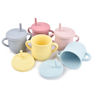Gobelet d'eau en silicone personnalisé avec logo, 150 ml, design moderne, sans BPA, réutilisable, portable, OEM/ODM, pliable, pour les voyages - Product Image 1