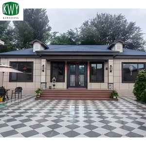 Casa Prefabricada Moderna Personalizada, Villa de Acero Galvanizado de Calibre Ligero, Casa de Campo, <span class=keywords><strong>Edificio</strong></span> de Apartamentos - Product Image 6