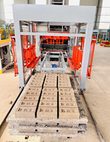 Machine de pose de briques, petite machine de fabrication de blocs creux et pleins en béton, pompe hydraulique automatique à vendre en Afrique