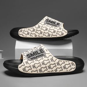 Ciabatte da <span class=keywords><strong>uomo</strong></span> estive 2025, nuovo stile, con punta rinforzata, tomaia scamosciata, antiscivolo, deodoranti, modello 005 Bear Seaside Slides - Product Image 1