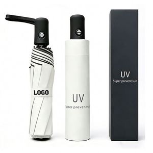 High Quality Wholesale Promotional Umbrellas <b>Cheap</b> Business Gift Custom Logo Print 3 Folding Manufacturer <b>Light</b> Weight Umbrella - Product Image 1