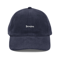 Casquette en velours côtelé noire marron personnalisée Casquette de papa non structurée à 6 panneaux OEM Vente en gros Casquette de baseball de haute qualité avec logo brodé