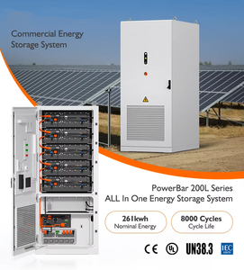 Contenedor de Almacenamiento de Energía Industrial y Comercial de 5 MW, 100 kW, 125 kW, 200 kW, 261 kWh, 1 MW, Baterías de Refrigeración, Energía Solar, 125 kW, 261 kWh, BES - Product Image 2