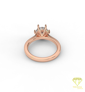 <b>Top</b> Quality Moissanite Engagement Ring for Elegant Bridal Jewelry Engagement Event and Special Moments Available For Sale - Product Image 6