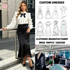 SWEET BABE Jupe midi froncée élégante pour femme, taille haute, couvrant les hanches, pour le bureau, les soirées, les tenues quotidiennes et les rendez-vous - Product Image 1