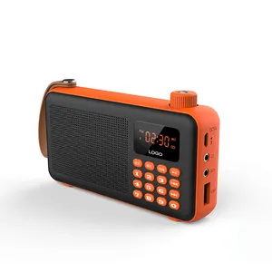 Haut-parleur Bluetooth Portable S155 Support Radio FM Ture stéréo sans fil comme haut-parleur de bureau appel mains libres avec écran numérique LCD