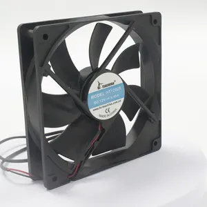 Hi-teachfan yüksek kaliteli soğutucu 12025 120*120*25MM DC fırçasız soğutma 120mm 12V Fan