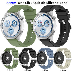 Correa de repuesto de un clic Quickfit 22mm para Huawei Watch GT6 GT5 GT4 5 4 Band Smartwatch pulsera correa de reloj - Product Image 3