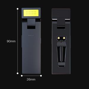 Lampe de travail magnétique rechargeable par USB, luminosité réglable pour la protection des yeux, lampe de travail portable à clip LED - Product Image 1