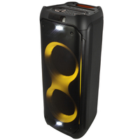 Système audio portable double 10 pouces Jb Party Box 710 avec amplificateur, chariot, boombox DJ, Bluetooth, USB, FM, PA, haut-parleur sans fil mobile