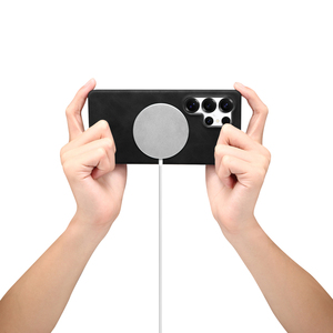 Funda Magnética para Teléfono con <span class=keywords><strong>Carga</strong></span> <span class=keywords><strong>Inalámbrica</strong></span> de Piel Sintética Denior, Moderna, Práctica y de Estilo Tecnológico, Compatible con la Serie <span class=keywords><strong>Samsung</strong></span> S25 S26 - Product Image 3