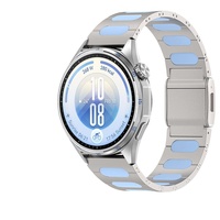 Compatible avec Apple Watch Huawei GT7 Bracelet sport en silicone hybride avec fermoir magnétique de luxe