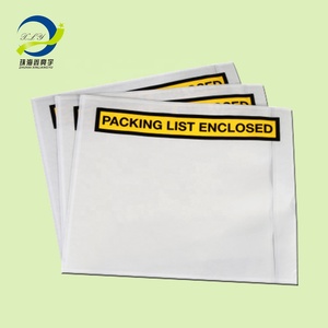 Busta per fatture inclusa nella lista di imballaggio adesiva personalizzata - Product Image 3