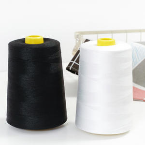 YOUNUS vente en gros 100% fil de polyester 40/2 5000yards/cône pour coudre filé 402 couleur personnalisée - Product Image 3