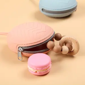 Safety Silicone Coin Purse Dishwasher Pacifier holder Bags For Baby Portable Silicone Pacifier Container