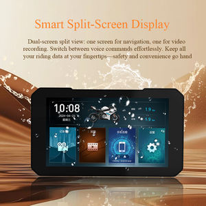 جالوب سبريت اللاسلكية كاربلاي دراجة نارية لتحديد المواقع والملاحة 5 بوصة الروبوت السيارات IP67 للماء لوحة القيادة الرقمية 1 سنة 5 سنوات - Product Image 5