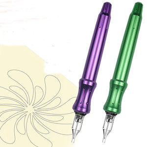 Kit de Pluma Manual para Tatuajes con Agujas de Cartucho, Juego de Herramientas para Tatuajes Corporales, Suministros para Tatuajes Artísticos - Product Image 5