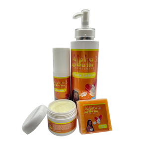 Rende la pelle morbida giovane nutriente ringiovanire Anti-rughe brufolo Acne e invecchiamento della pelle macchie scure alfa corpo Set di Kit Private Label - Product Image 5