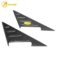 Cache de protection triangulaire de vitre de pilier A en carbone sec premium, pièces de modification pour BMW 2SER G42 G87 M2
