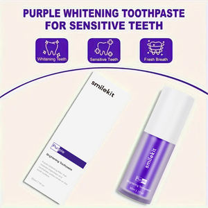 30ml di sbiancamento del siero di colore viola denti rimuovere la schiuma macchia etichetta privata - Product Image 3