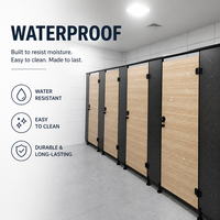 Panel HPL de Buena Calidad, Impermeable, para División de Baños y Duchas de Spa, Ecológico
