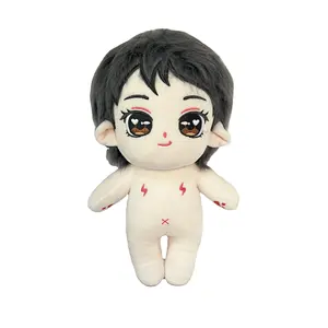 Новая Мода Прекрасная Вертикальная индивидуальная маленькая плюшевая кукла голая может быть переодета в одежду Kpop плюшевая кукла Idol