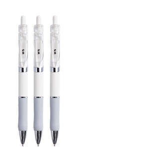 M&G K3512 Push Button Neutral <b>Pen</b> 0.5mm Bullet Tip Soft Grip Office Student Use - Product Image 5