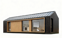 Maison préfabriquée modulaire multifonctionnelle - Studio/maison d'hôtes de jardin avec intérieur moderne |   Unité de vie extérieure compacte et durable