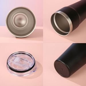 Hot Sale 16oz Car Cup With Lid 304 Stainless Steel Double Layer <b>Vacuum</b> Insulated Cup Outdoor <b>Portable</b> Tumbler - Product Image 2