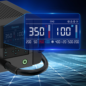 Nhanh chóng 861pro cấp công nghiệp chì miễn phí Hot Air Desoldering trạm thông minh hiển thị kỹ thuật số điện thoại di động thiết bị sửa chữa - Product Image 3